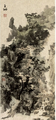 “洹上五家 墨韻春風(fēng)”戴五愛等五畫家聯(lián)展在安陽開幕