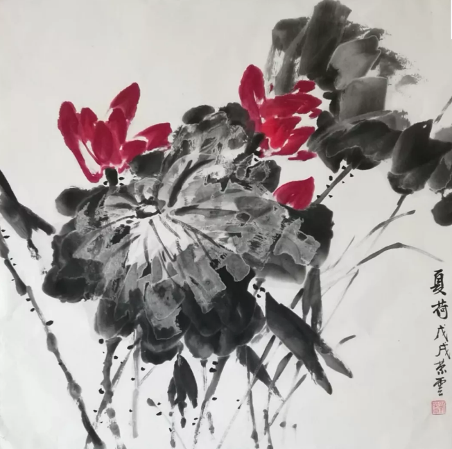 靳榮云冰雪礬墨畫與傳統國畫匯報展