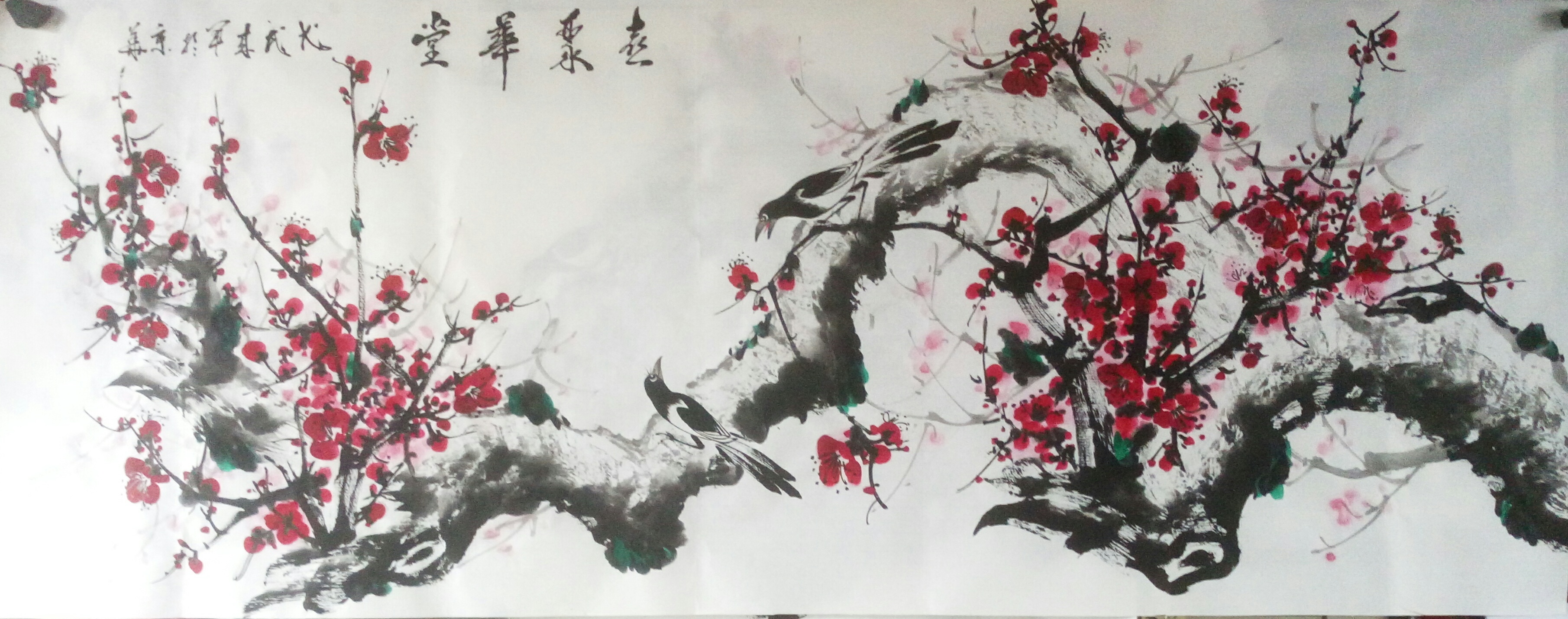 色彩與水墨的融合-訪當代著名畫家馬來軍
