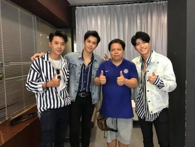 天盟娛樂BOP組合獲邀到中央電視臺出席超級樂隊直播演出