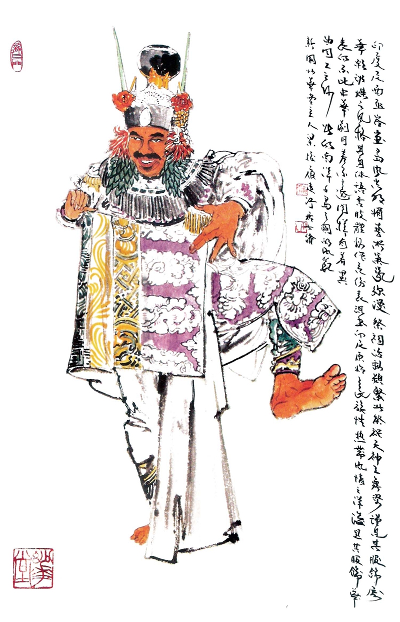 “造神入理，回得天意”梁振康畫展在新加坡河畔藝術之家隆重舉行