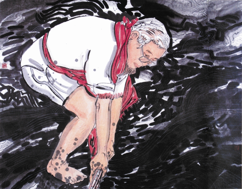 “造神入理，回得天意”梁振康畫展在新加坡河畔藝術之家隆重舉行