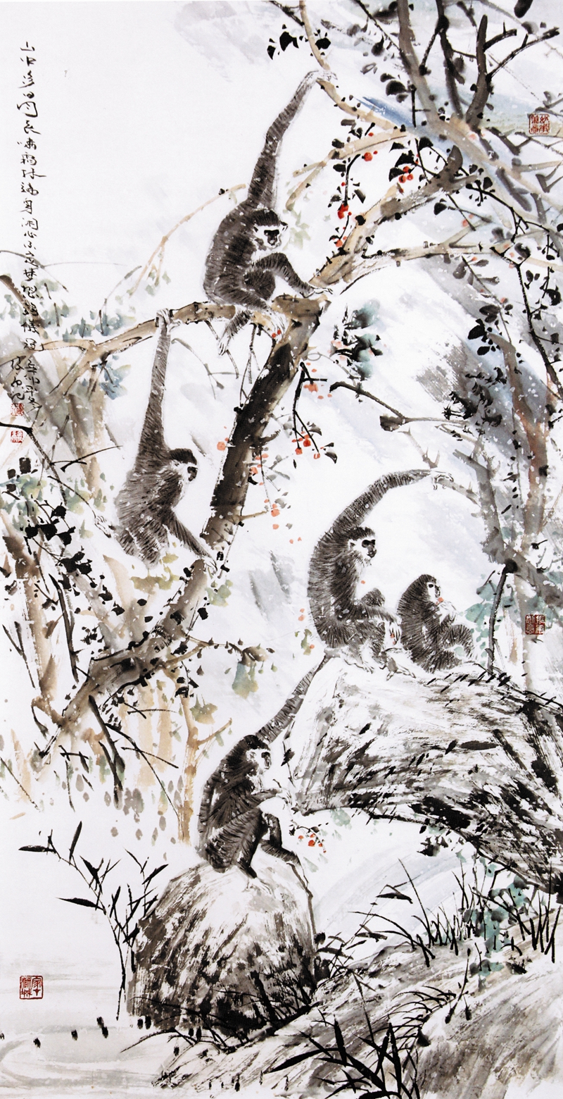 “造神入理，回得天意”梁振康畫展在新加坡河畔藝術之家隆重舉行