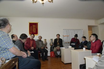 各界專家學者走訪中國蕭軍研究會