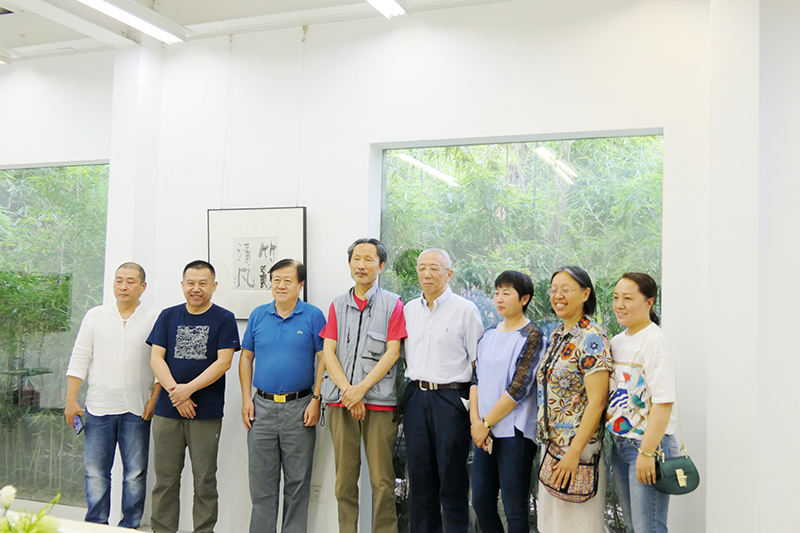 孫景年復筆書寫作品展北京798藝術區翰·藝術中心開展