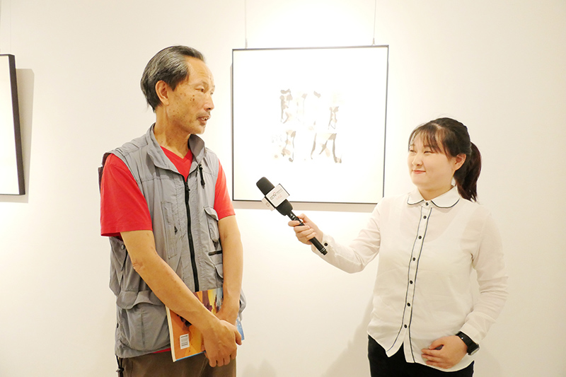孫景年復筆書寫作品展北京798藝術區翰·藝術中心開展