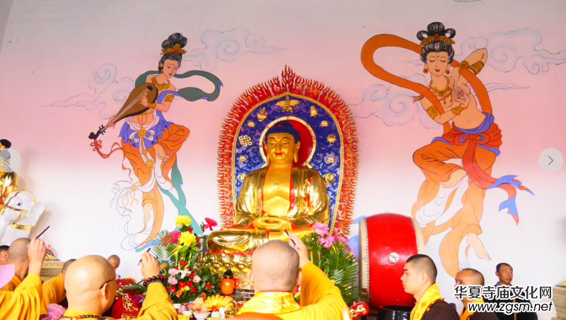 佛陀山淄博竹林寺開光法會暨慶祝中華人民共和國成立70周年禪林書畫展舉行