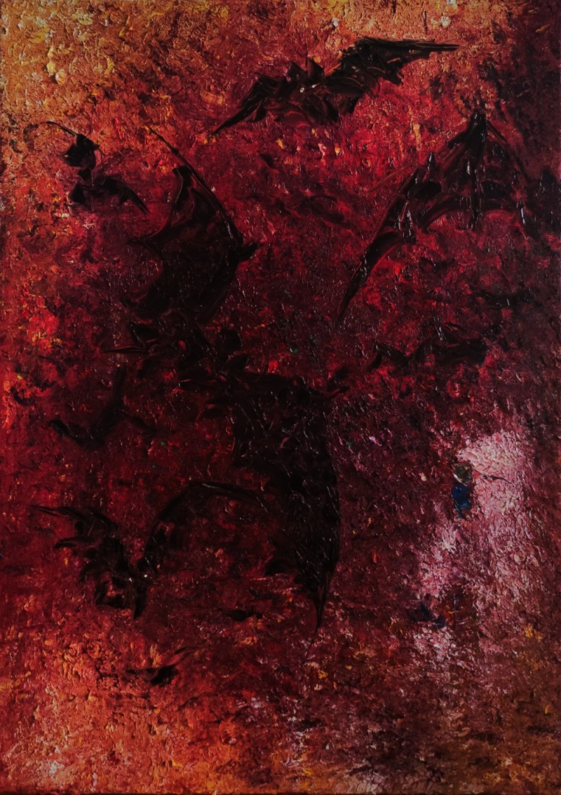 王佳油畫作品——眾志成城 抗擊肺炎主題網絡書畫攝影展優秀作品