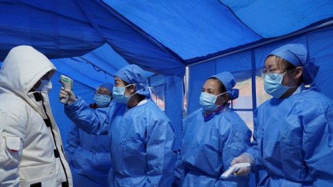 四川劍閣抗疫一線守護的戰士們