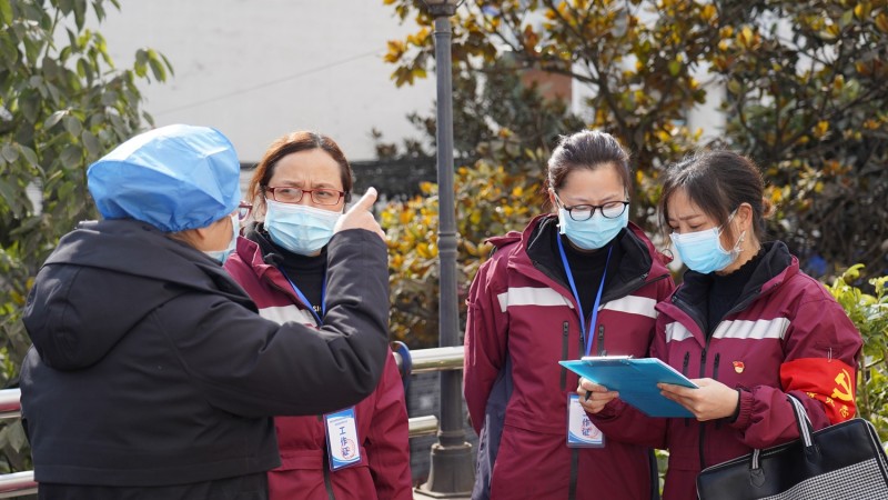 四川劍閣抗疫一線守護的戰士們
