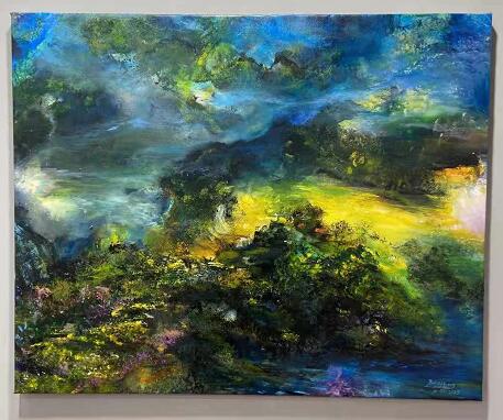 畫家黃彬彬作品入展法國大皇宮藝術財富沙龍國際聯(lián)展