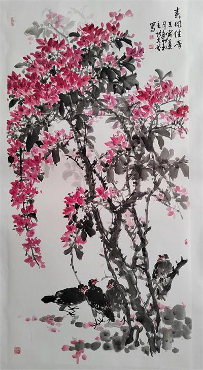 吳帶當(dāng)風(fēng)繪丹青 大匠運(yùn)斤耀人生 ---著名畫家張秀芬