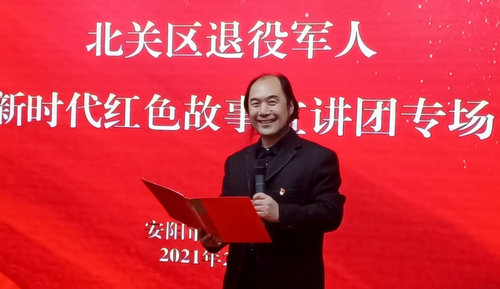 退役軍人程文鳴：以畫為媒，志愿擁軍30載