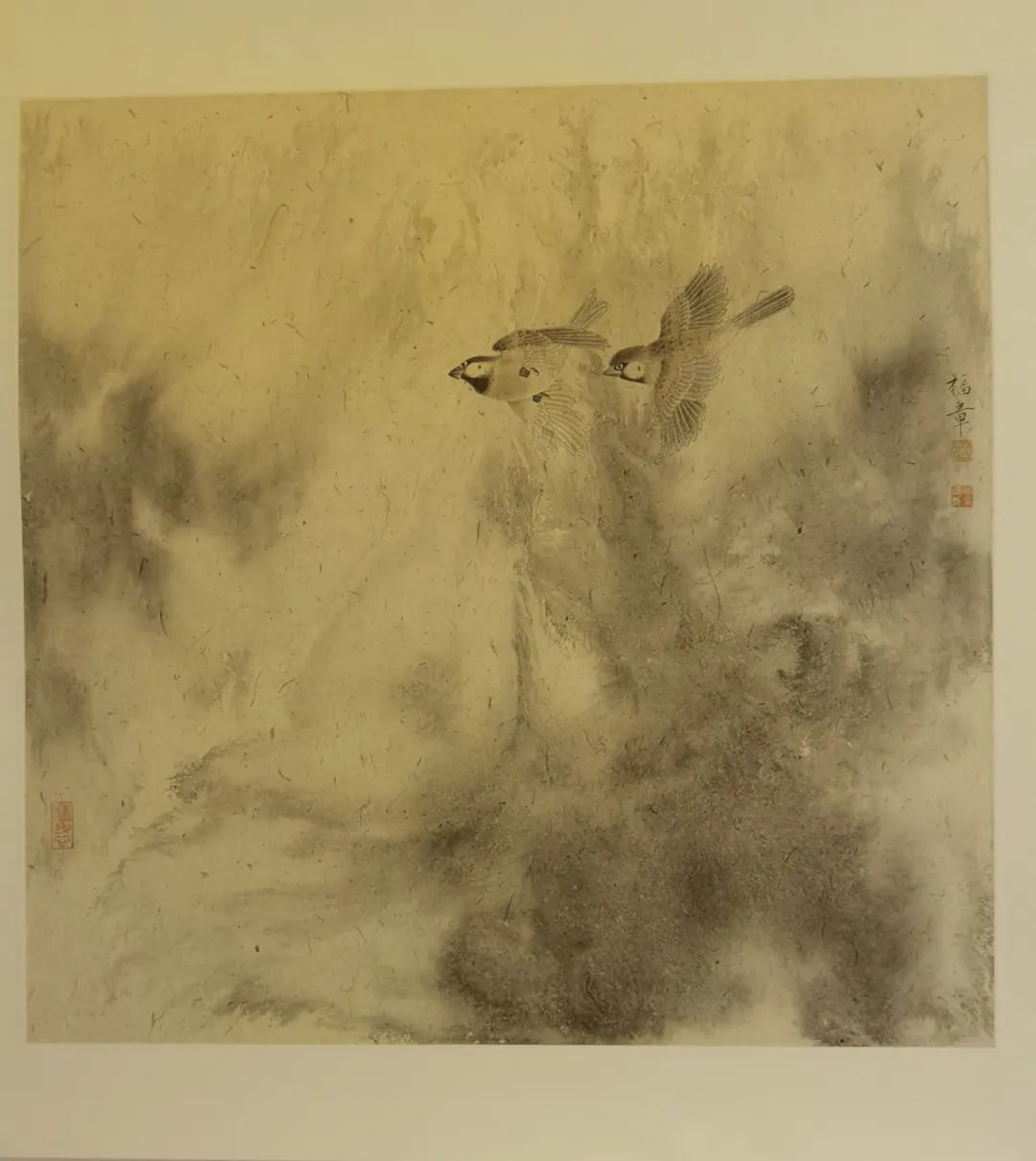 迎新年＂愿景共享＂中美聯合藝術交流展在上海中國書法院北外灘藝術館開展
