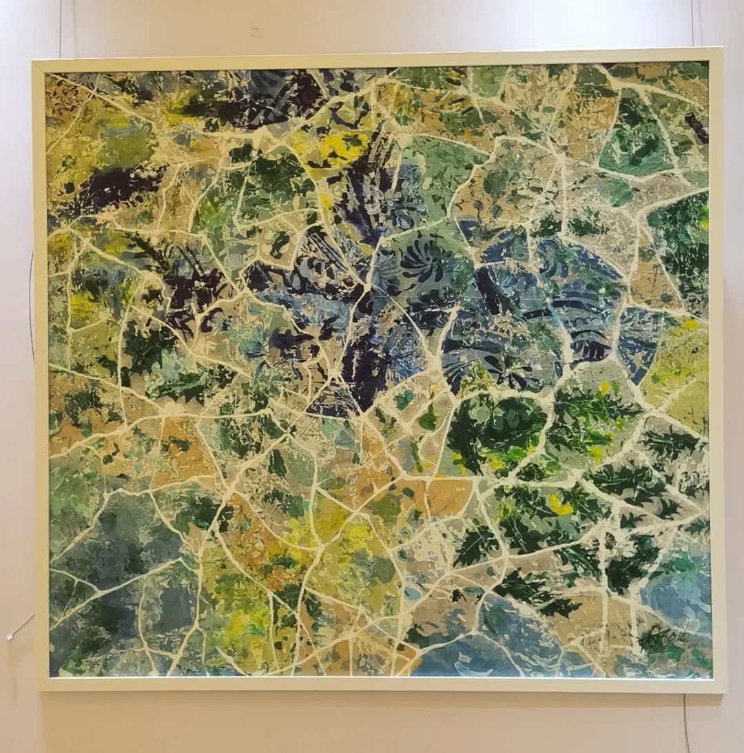迎新年＂愿景共享＂中美聯合藝術交流展在上海中國書法院北外灘藝術館開展