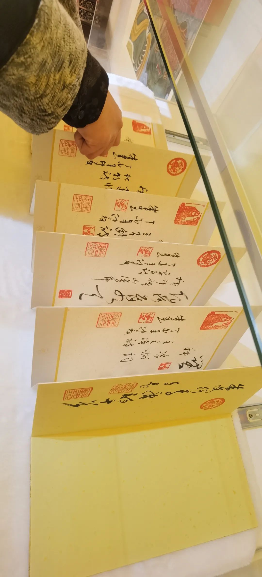 迎新年＂愿景共享＂中美聯合藝術交流展在上海中國書法院北外灘藝術館開展