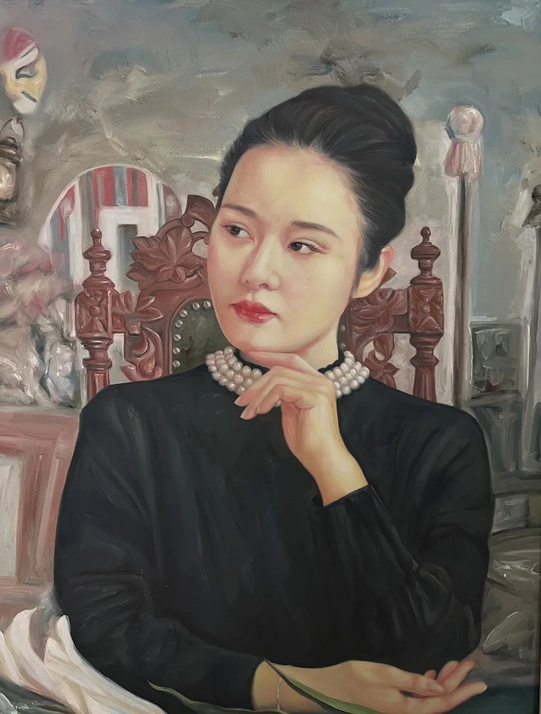 迎新年＂愿景共享＂中美聯合藝術交流展在上海中國書法院北外灘藝術館開展