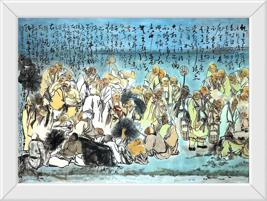 迎新年＂愿景共享＂中美聯合藝術交流展在上海中國書法院北外灘藝術館開展