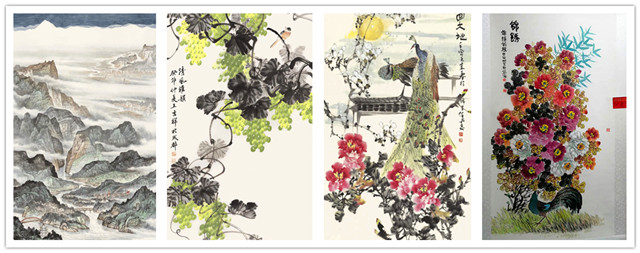 紀(jì)念延安雙擁運(yùn)動(dòng)80周年全國(guó)名家書畫作品展在成都開幕