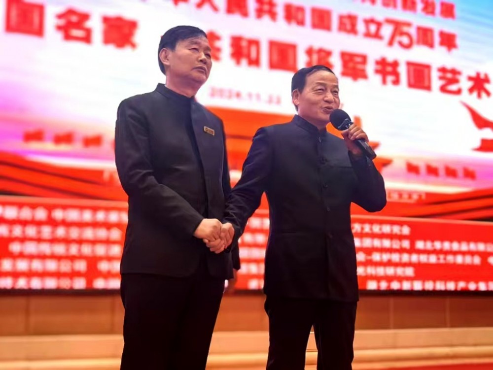 軍地書畫界核心領軍人物祝天華在中國軍地書畫界的巨大影響力